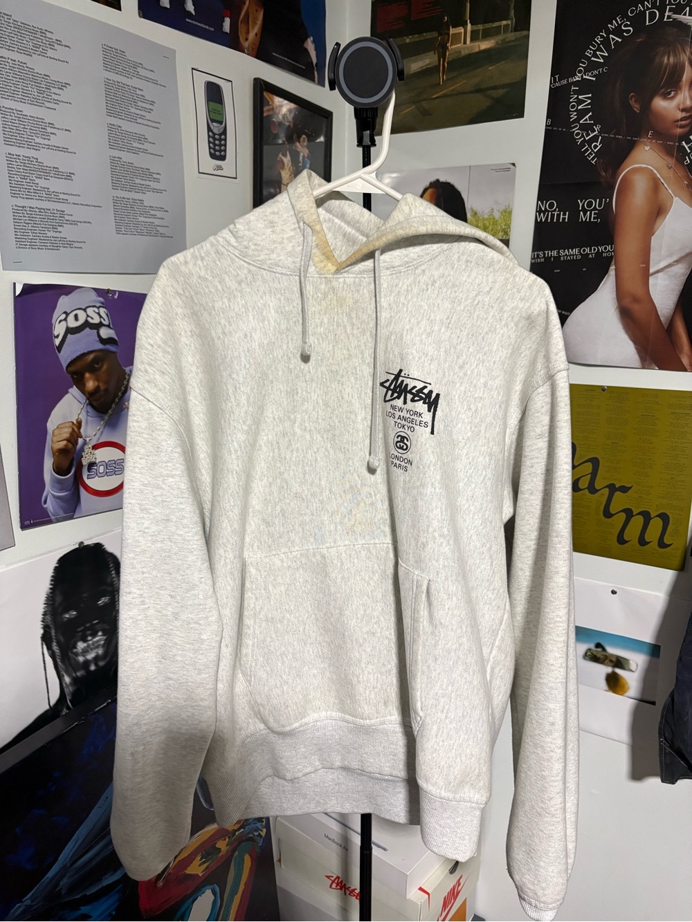 Stussy world tour hoodie